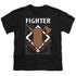 DUNGEONS AND DRAGONS/FIGHTER - S/S YOUTH 18/1 - BLACK