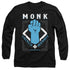 DUNGEONS AND DRAGONS/MONK - L/S ADULT 18/1 - BLACK