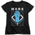 DUNGEONS AND DRAGONS/MONK - S/S WOMENS TEE - BLACK