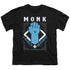 DUNGEONS AND DRAGONS/MONK - S/S YOUTH 18/1 - BLACK