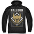 DUNGEONS AND DRAGONS/PALADIN - ADULT PULLOVER HOODIE - BLACK