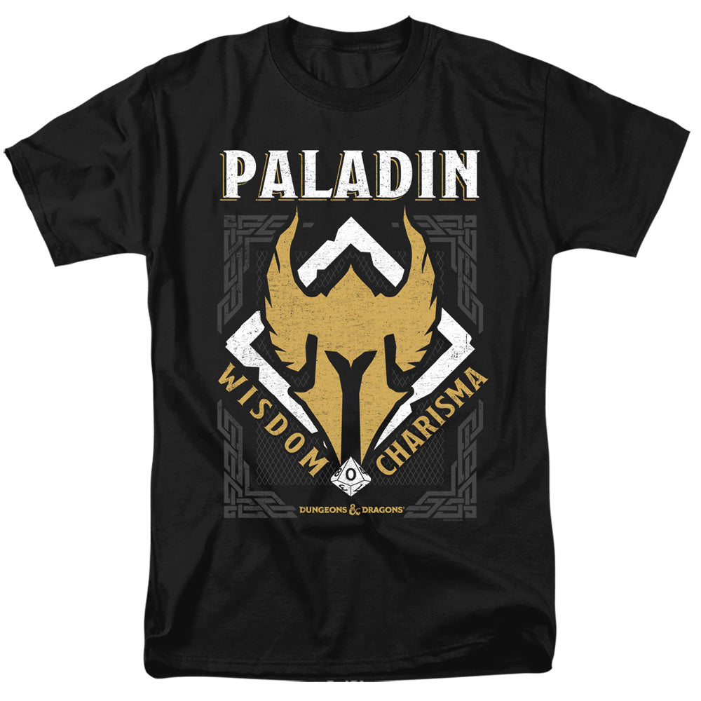 DUNGEONS AND DRAGONS/PALADIN - S/S ADULT 18/1 - BLACK