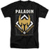 DUNGEONS AND DRAGONS/PALADIN - S/S ADULT TALL 18/1 - BLACK