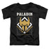 DUNGEONS AND DRAGONS/PALADIN - S/S TODDLER TEE - BLACK