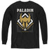 DUNGEONS AND DRAGONS/PALADIN - YOUTH LONG SLEEVE TEE - BLACK