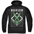 DUNGEONS AND DRAGONS/RANGER - ADULT PULLOVER HOODIE - BLACK