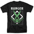 DUNGEONS AND DRAGONS/RANGER - S/S ADULT 18/1 - BLACK