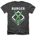 DUNGEONS AND DRAGONS/RANGER - ADULT HEATHER - BLACK