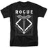 DUNGEONS AND DRAGONS/ROGUE - S/S ADULT 18/1 - BLACK