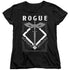 DUNGEONS AND DRAGONS/ROGUE - S/S WOMENS TEE - BLACK
