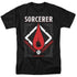 DUNGEONS AND DRAGONS/SORCERER - S/S ADULT 18/1 - BLACK