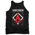 DUNGEONS AND DRAGONS/SORCERER - ADULT TANK - BLACK