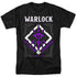 DUNGEONS AND DRAGONS/WARLOCK - S/S ADULT 18/1 - BLACK