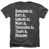 DUNGEONS AND DRAGONS/DUNGEON LIST - ADULT HEATHER - BLACK