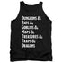 DUNGEONS AND DRAGONS/DUNGEON LIST - ADULT TANK - BLACK
