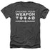 DUNGEONS AND DRAGONS/CHOOSE YOUR WEAPON - ADULT HEATHER - BLACK