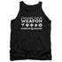 DUNGEONS AND DRAGONS/CHOOSE YOUR WEAPON - ADULT TANK - BLACK
