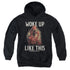 DUNGEONS AND DRAGONS/WOKE LIKE THIS - YOUTH PULLOVER HOODIE - BLACK