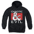 DUNGEONS AND DRAGONS/CHAOTIC EVIL - YOUTH PULLOVER HOODIE - BLACK