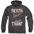 DUNGEONS AND DRAGONS/DEATH TYRANT - ADULT HEATHER HOODIE - BLACK
