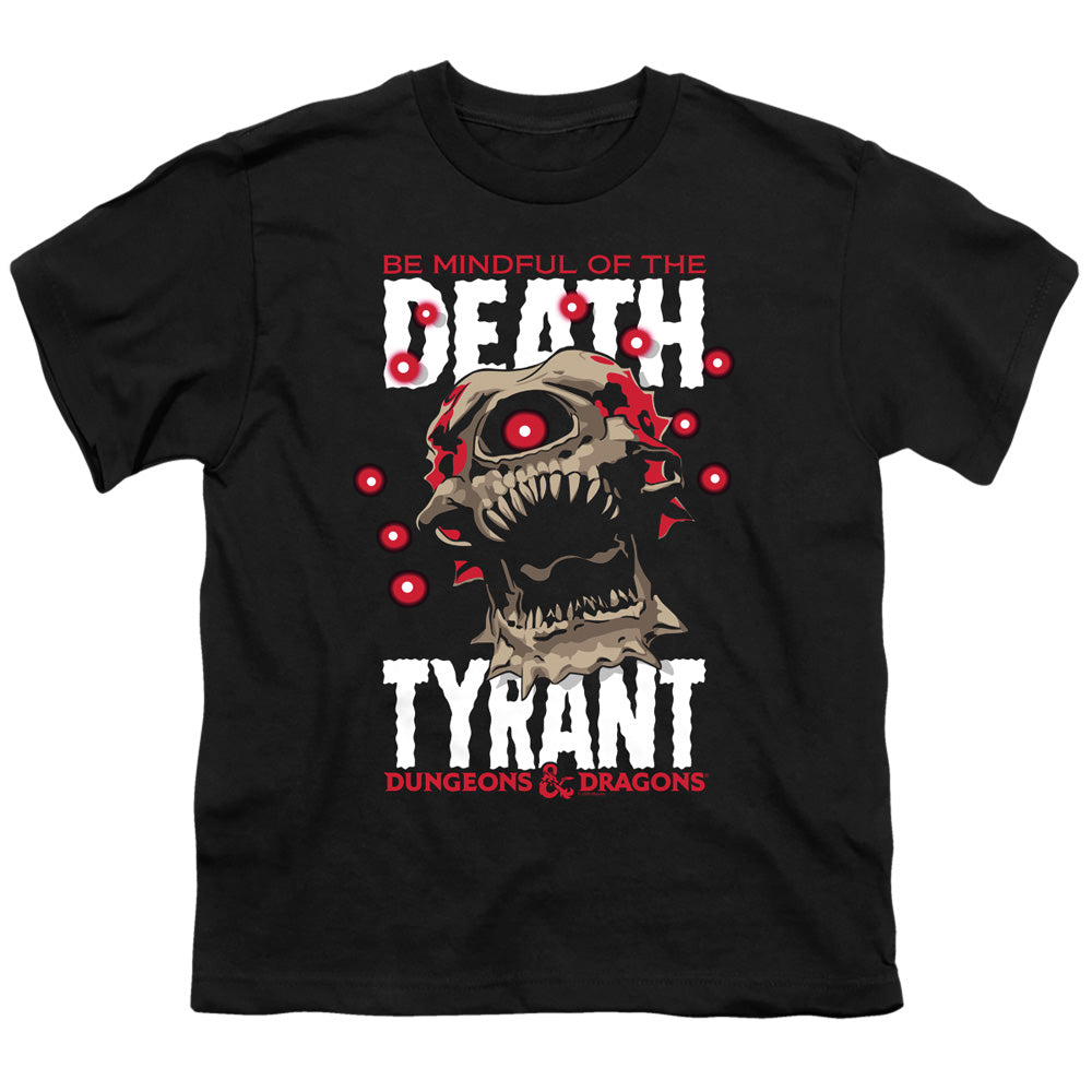 DUNGEONS AND DRAGONS/DEATH TYRANT - S/S YOUTH 18/1 - BLACK