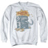 DUNGEONS AND DRAGONS/DONATIONS WELCOME MIMIC - ADULT CREWNECK SWEATSHIRT - WHITE