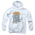 DUNGEONS AND DRAGONS/DONATIONS WELCOME MIMIC - YOUTH PULLOVER HOODIE - WHITE