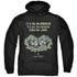 DUNGEONS AND DRAGONS/DANGEROUS TO GO ALONE - ADULT PULLOVER HOODIE - BLACK