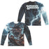 DUNGEONS AND DRAGONS/MONSTER MANUAL COVER (FRONT/BACK PRINT) - L/S ADULT POLY CREW  - MULTI