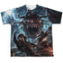 DUNGEONS AND DRAGONS/MONSTER MANUAL COVER (FRONT/BACK PRINT) - S/S YOUTH POLY CREW - MULTI