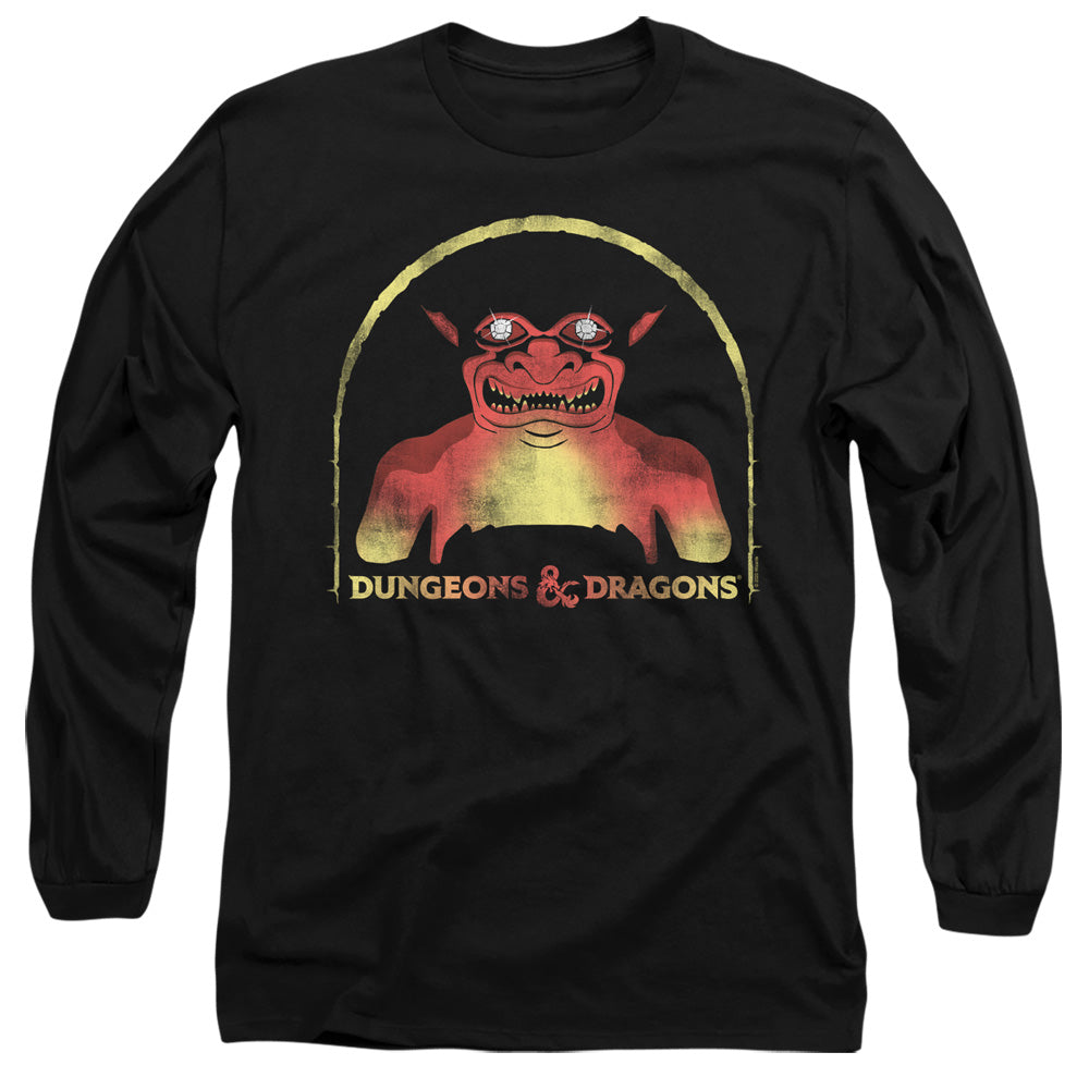 DUNGEONS AND DRAGONS/OLD SCHOOL - L/S ADULT 18/1 - BLACK