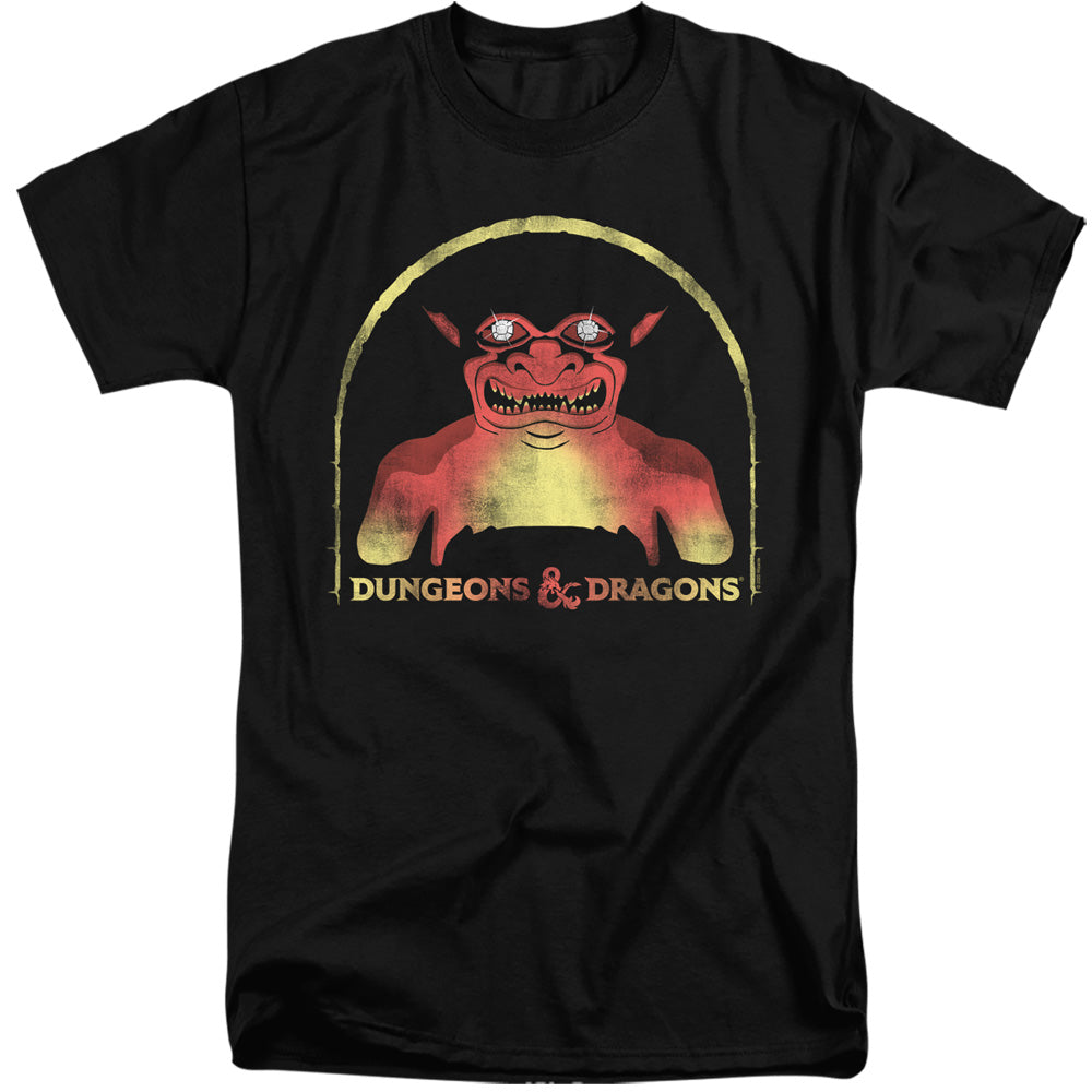 DUNGEONS AND DRAGONS/OLD SCHOOL - S/S ADULT TALL 18/1 - BLACK