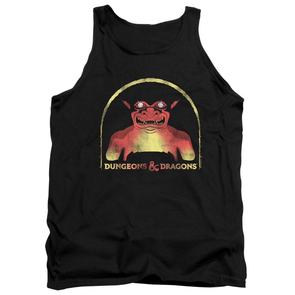 DUNGEONS AND DRAGONS/OLD SCHOOL - ADULT TANK - BLACK