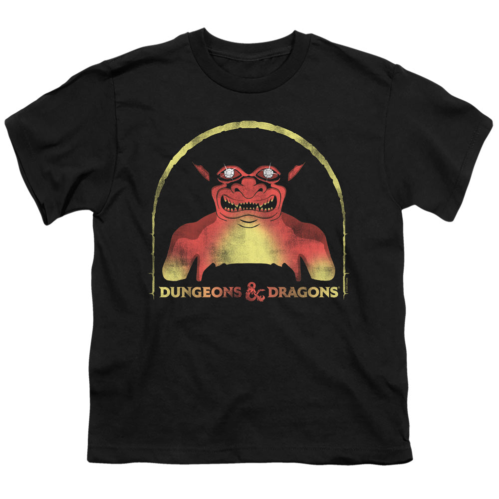 DUNGEONS AND DRAGONS/OLD SCHOOL - S/S YOUTH 18/1 - BLACK