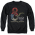 DUNGEONS AND DRAGONS/DRAGONS IN DRAGONS - ADULT CREWNECK SWEATSHIRT - BLACK