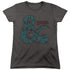 DUNGEONS AND DRAGONS/AMPERSAND CLASSES - S/S WOMENS TEE - CHARCOAL