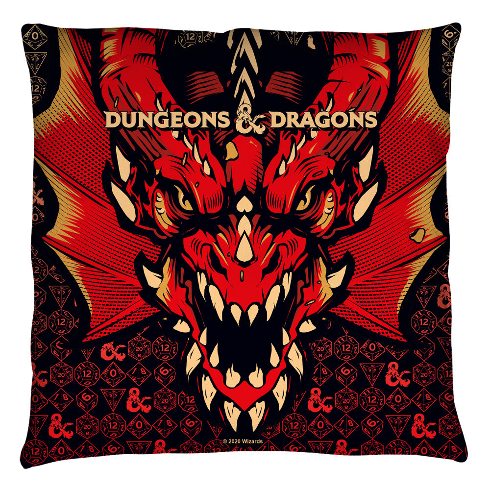 DUNGEONS AND DRAGONS/DRAGON - THROW PILLOW