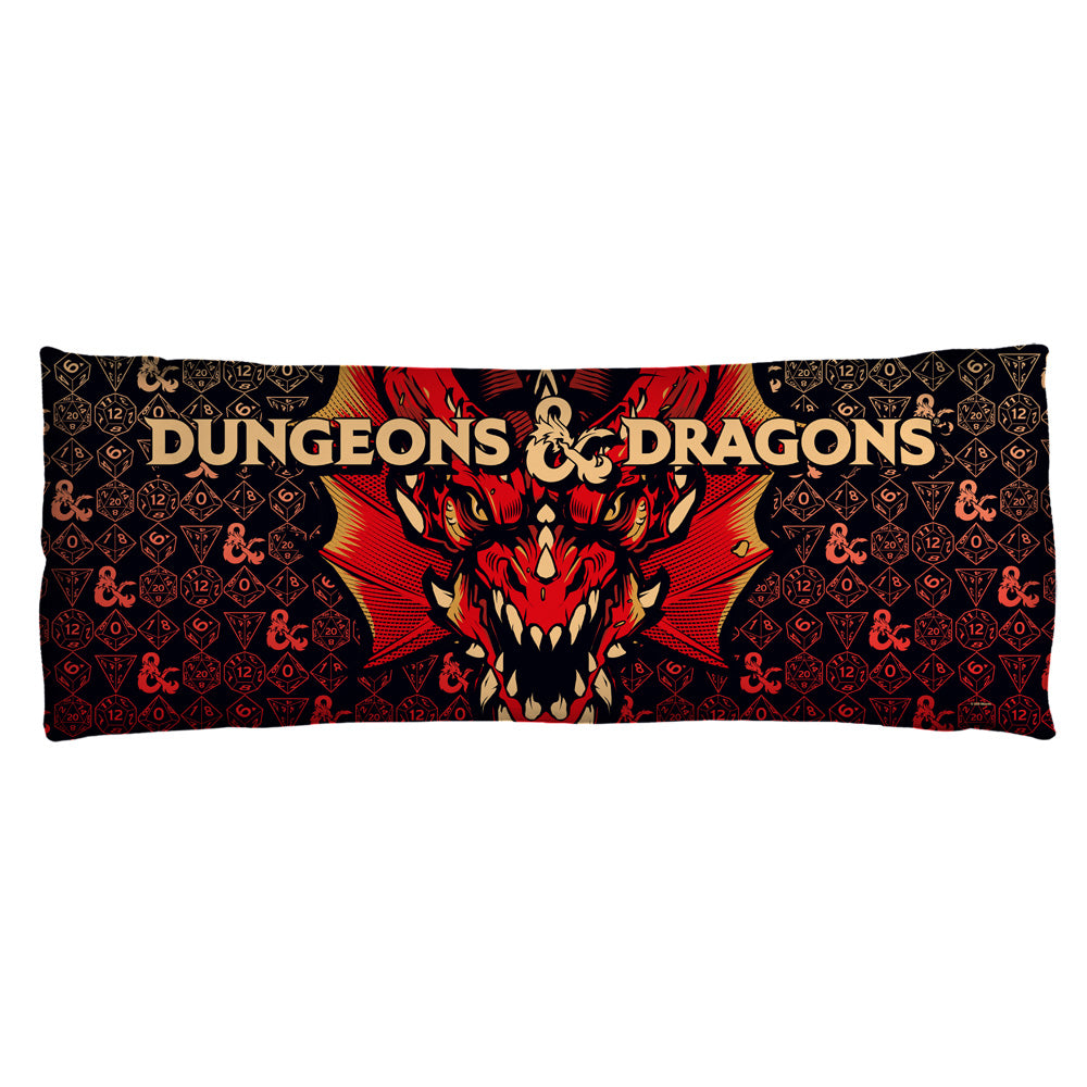 DUNGEONS AND DRAGONS/DRAGON - MICROFIBER BODY PILLOW
