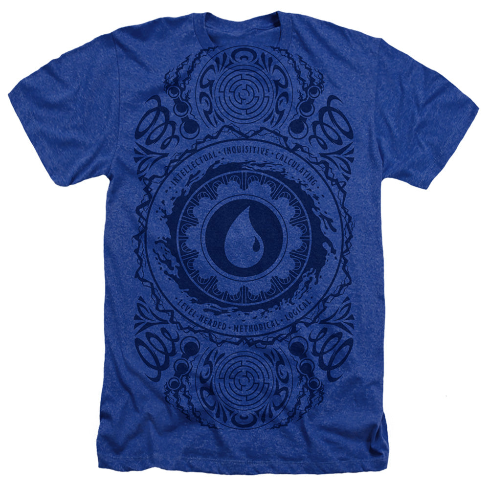 MAGIC THE GATHERING/BLUE MANA - ADULT HEATHER - ROYAL BLUE