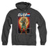 G.I. JOE/DUKE CARD - ADULT HEATHER HOODIE - BLACK