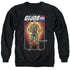 G.I. JOE/DUKE CARD - ADULT CREWNECK SWEATSHIRT - BLACK