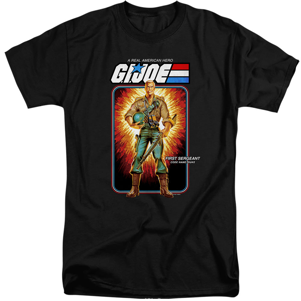 G.I. JOE/DUKE CARD - S/S ADULT TALL 18/1 - BLACK