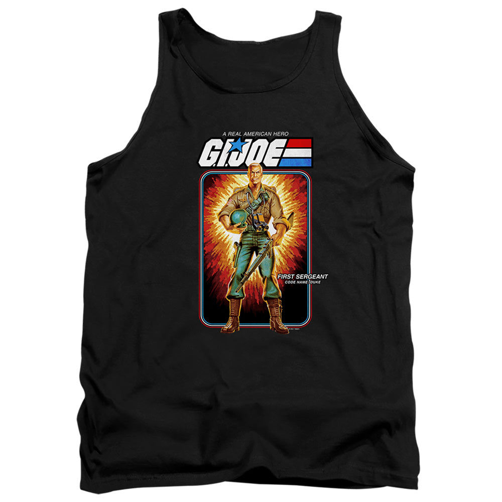 G.I. JOE/DUKE CARD - ADULT TANK - BLACK