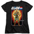 G.I. JOE/DUKE CARD - S/S WOMENS TEE - BLACK