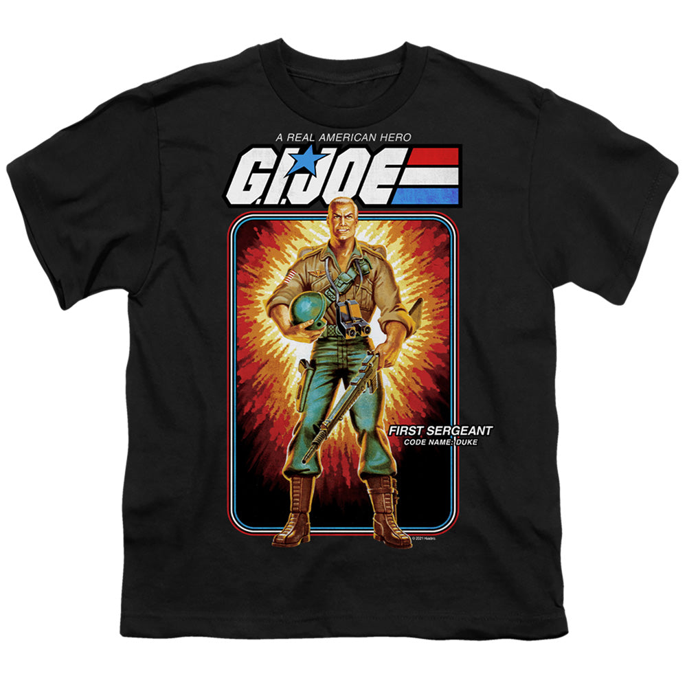 G.I. JOE/DUKE CARD - S/S YOUTH 18/1 - BLACK