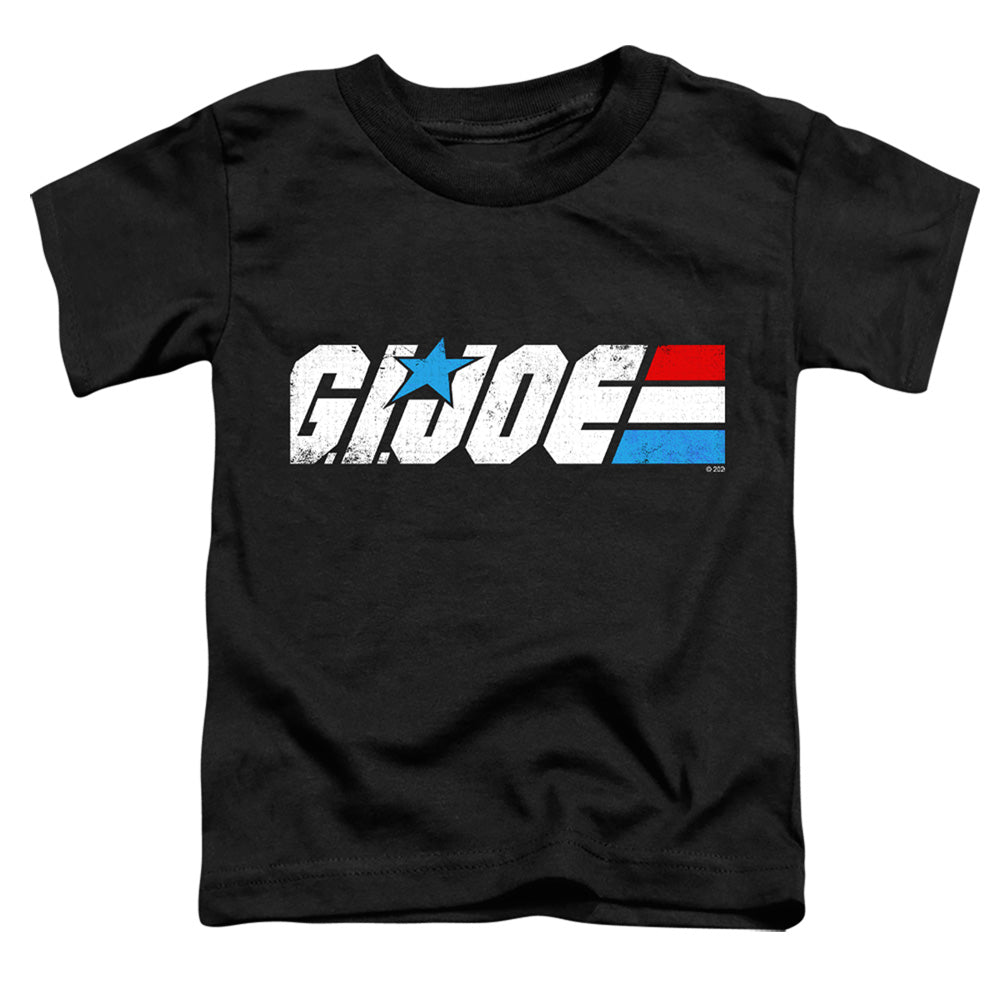 G.I. JOE/DISTRESSED LOGO - S/S TODDLER TEE - BLACK