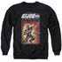 G.I. JOE/SNAKE EYES CARD - ADULT CREWNECK SWEATSHIRT - BLACK