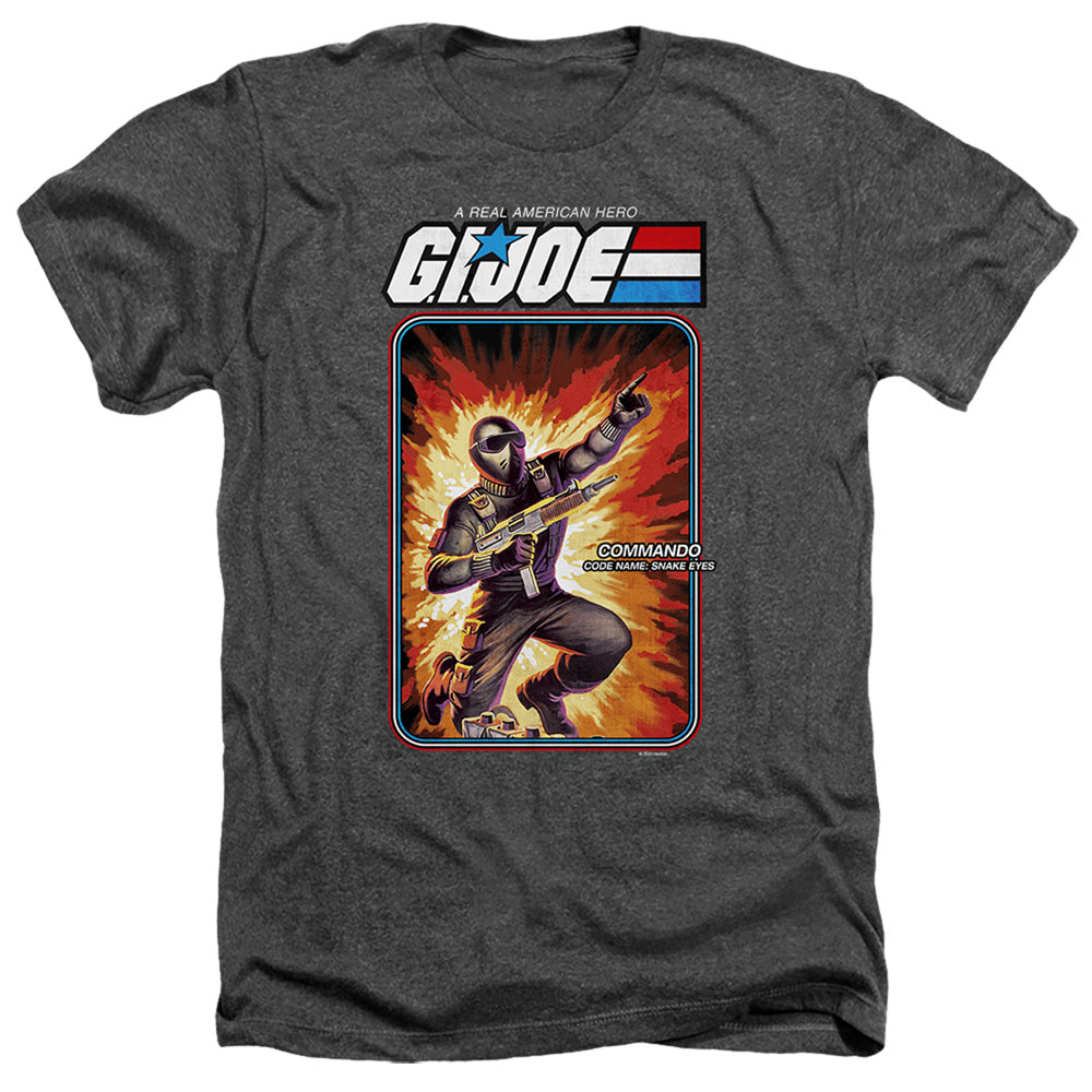 G.I. JOE/SNAKE EYES CARD - ADULT HEATHER - BLACK