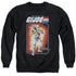 G.I. JOE/STORM SHADOW CARD - ADULT CREWNECK SWEATSHIRT - BLACK