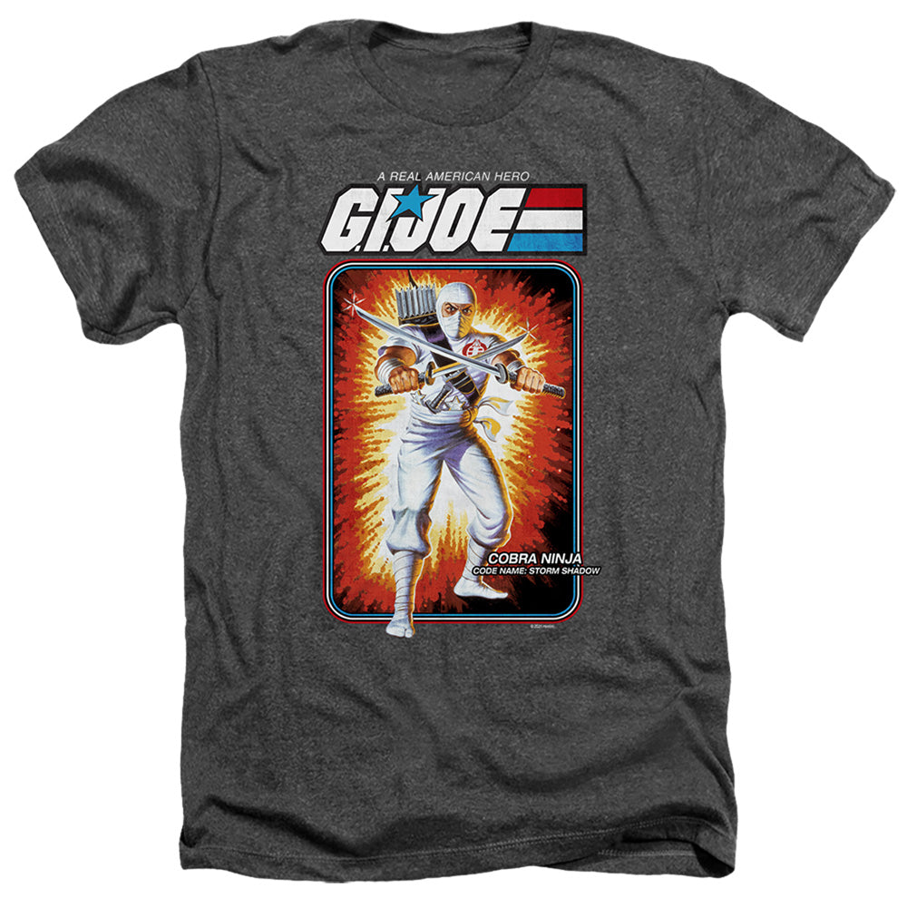 G.I. JOE/STORM SHADOW CARD - ADULT HEATHER - BLACK
